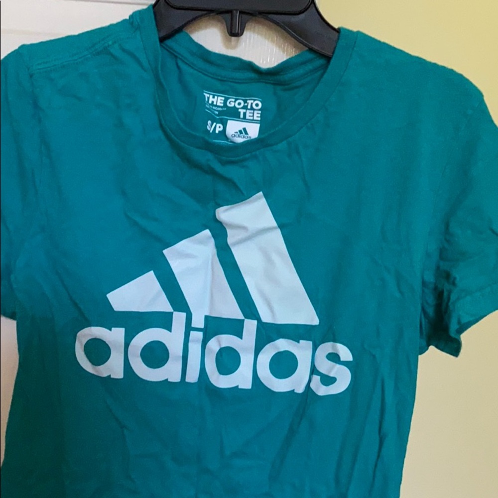 Adidas Women’s Tee Shirt Size: XS Color: Teal